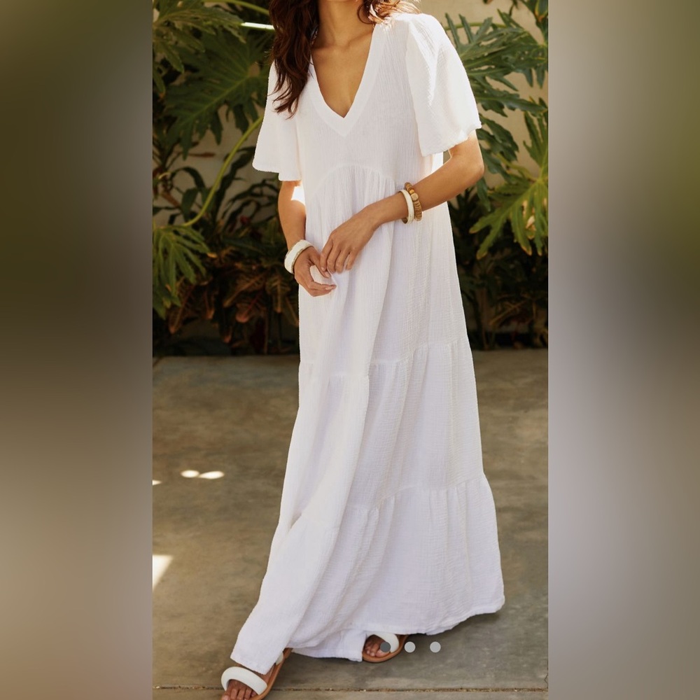 Gauze Juniper Dress - Anthropologie